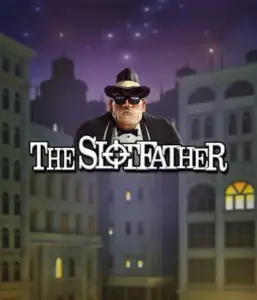 Immerse yourself in the shadowy realm of The Slotfather game by Betsoft, highlighting a dominant mafia boss standing against a moonlit cityscape. This graphic conveys the gritty ambience of the organized crime, with the boss clad in a classic black suit and hat. Perfect for fans of crime-themed slots, providing a gripping adventure. 