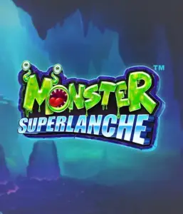 Explore the mysterious depths with the Monster Superlanche game by Pragmatic Play, featuring a vivid and whimsical monster logo before a foggy cave background. This graphic portrays the thrilling experience of a monster-themed game, perfect for those who enjoy quirky themes, offering a unique play experience. 