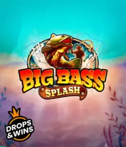 Dive into the exciting world of the Big Bass Splash game by Pragmatic Play, featuring a lively fish jumping out of water. This image depicts the spirit of fishing with striking graphics and lively typography. Great for anglers, promising a captivating experience. 